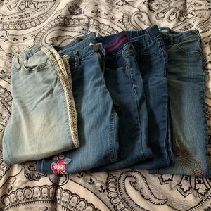 Girls Denim Jeans set